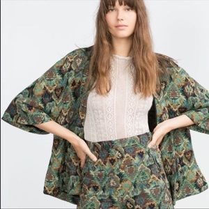 Zara tapestry jacket